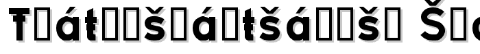 TRATEXSVARTSAMISK SVARTSAMISK font